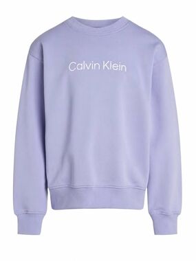 Calvin Klein Men’s Lilac Logo Crewneck Sweatshirt